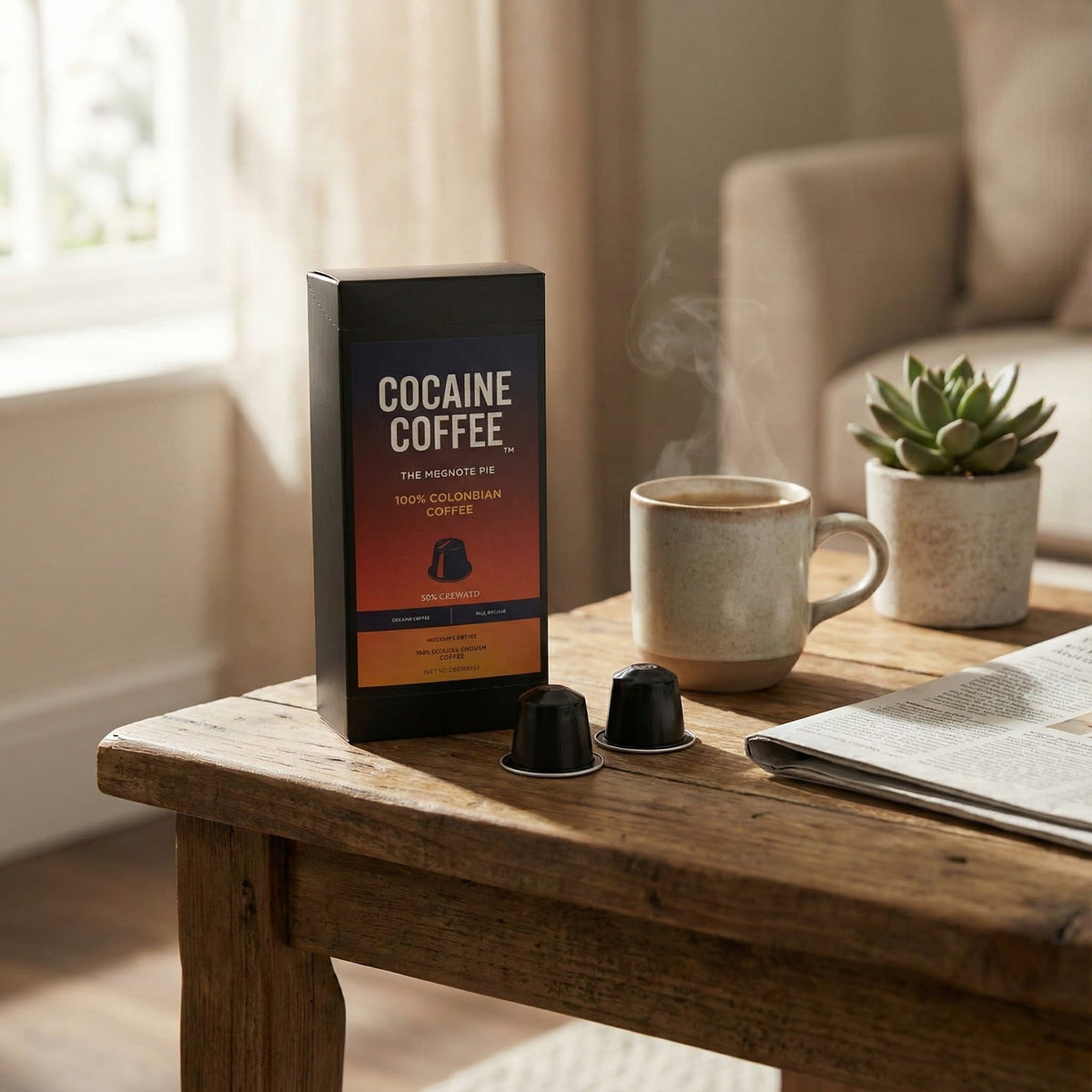 10 Pack Capsules Morning Fix Dark Roast (Nespresso Compatible) - Cocaine Coffee