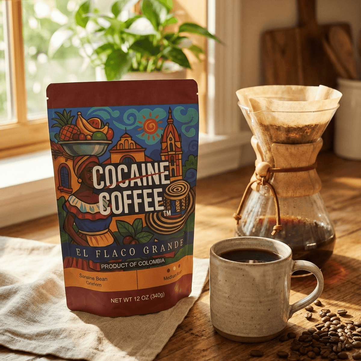 Colombian Coffee - Cocaine Coffee