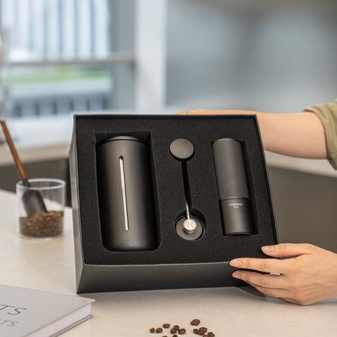 TIMEMORE French Press Kit （C3S Grinder + U French Press） - Cocaine Coffee
