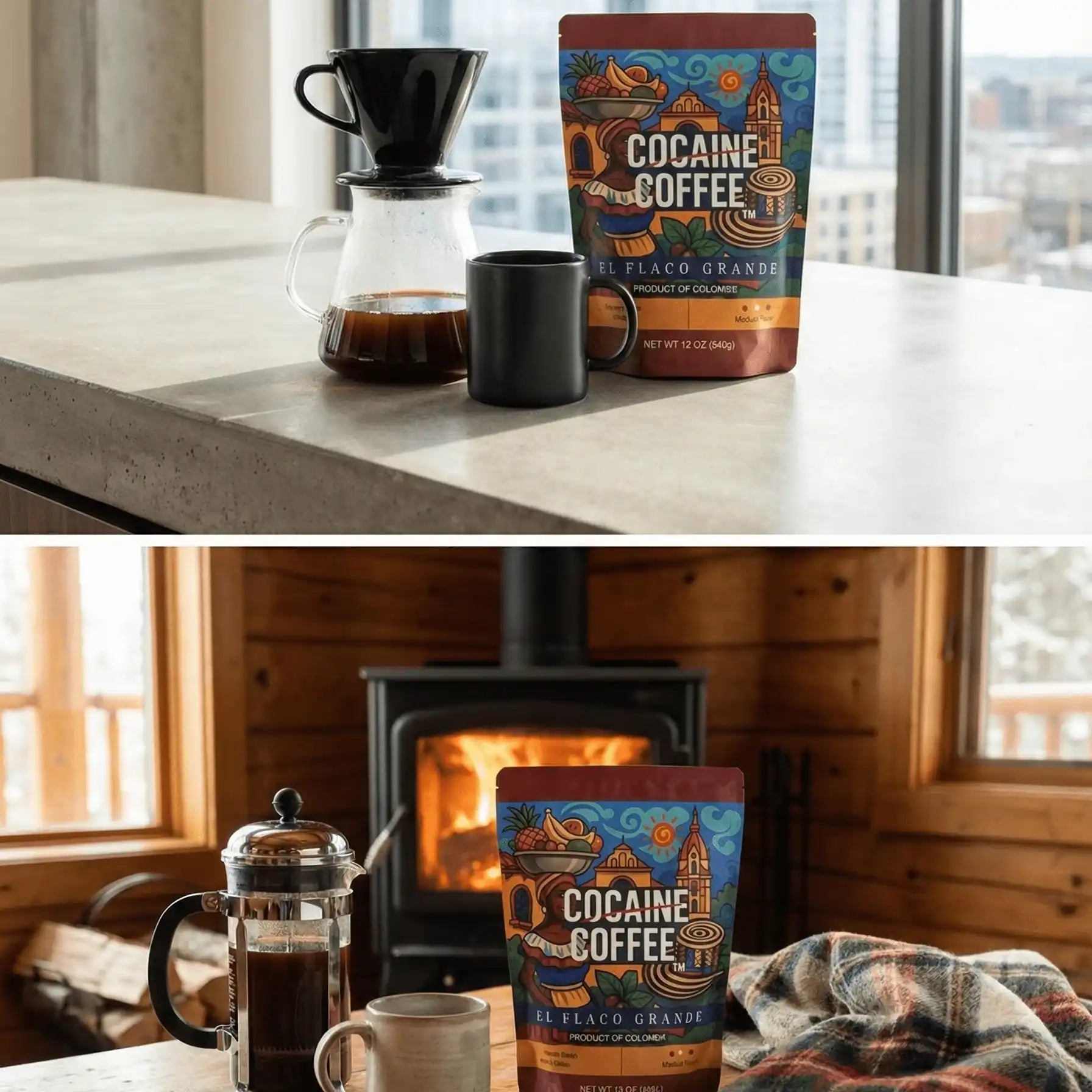El Flaco Grande (Yellow Honey) Whole Coffee Bean Medium Roast - Cocaine Coffee