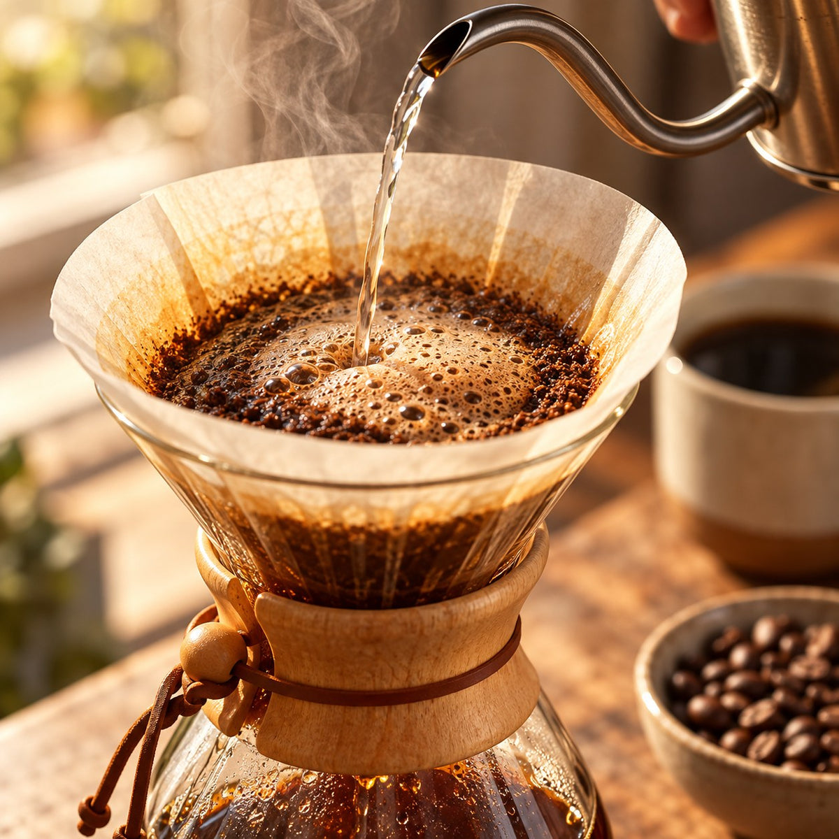 Brewing a cup of Ethiopia