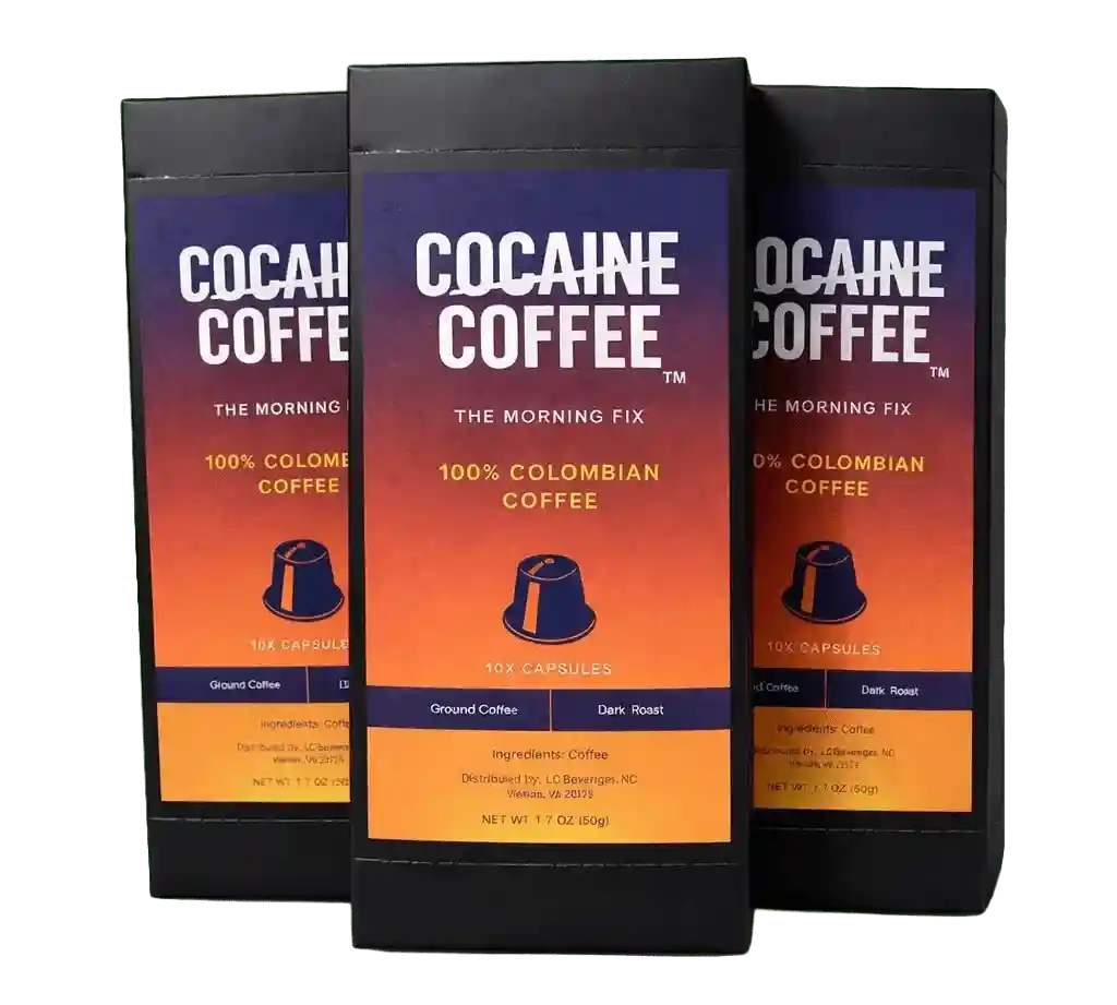 10 Pack Capsules Morning Fix Dark Roast Bundle (3-Pack) - Cocaine Coffee