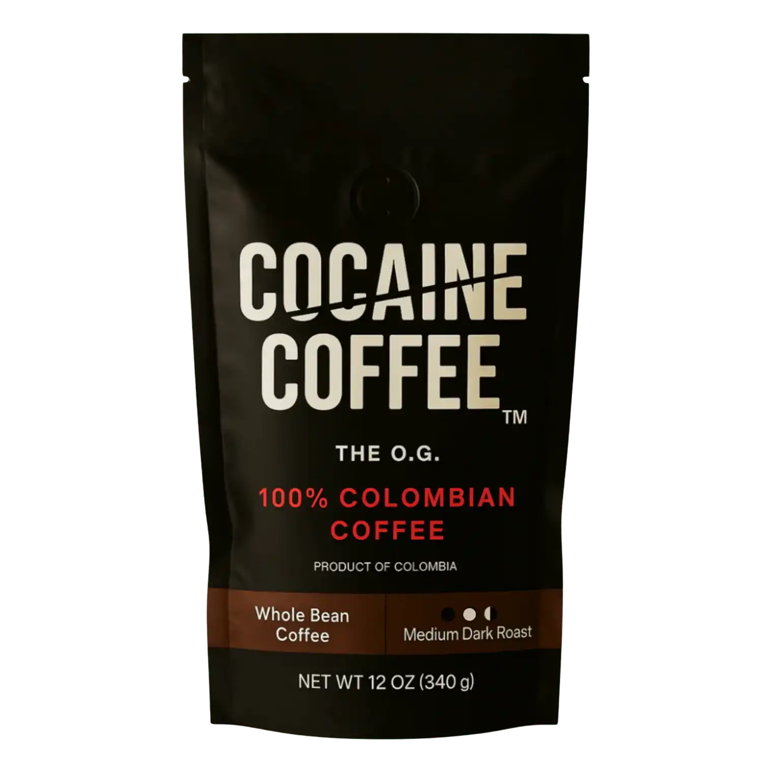 O.G. Medium-Dark Roast Whole Coffee Bean - Cocaine Coffee
