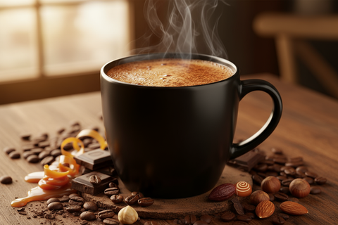 coffee mug tasty flavor profile