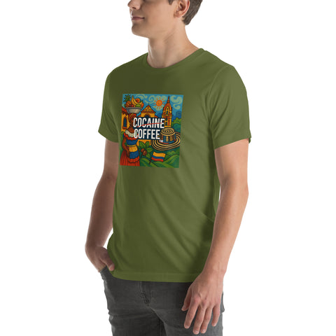 Tropical Vibe Cocaine Coffee T-shirt - Cocaine Coffee