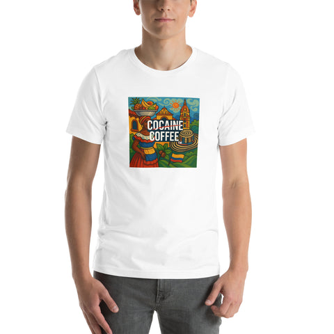 Tropical Vibe Cocaine Coffee T-shirt - Cocaine Coffee
